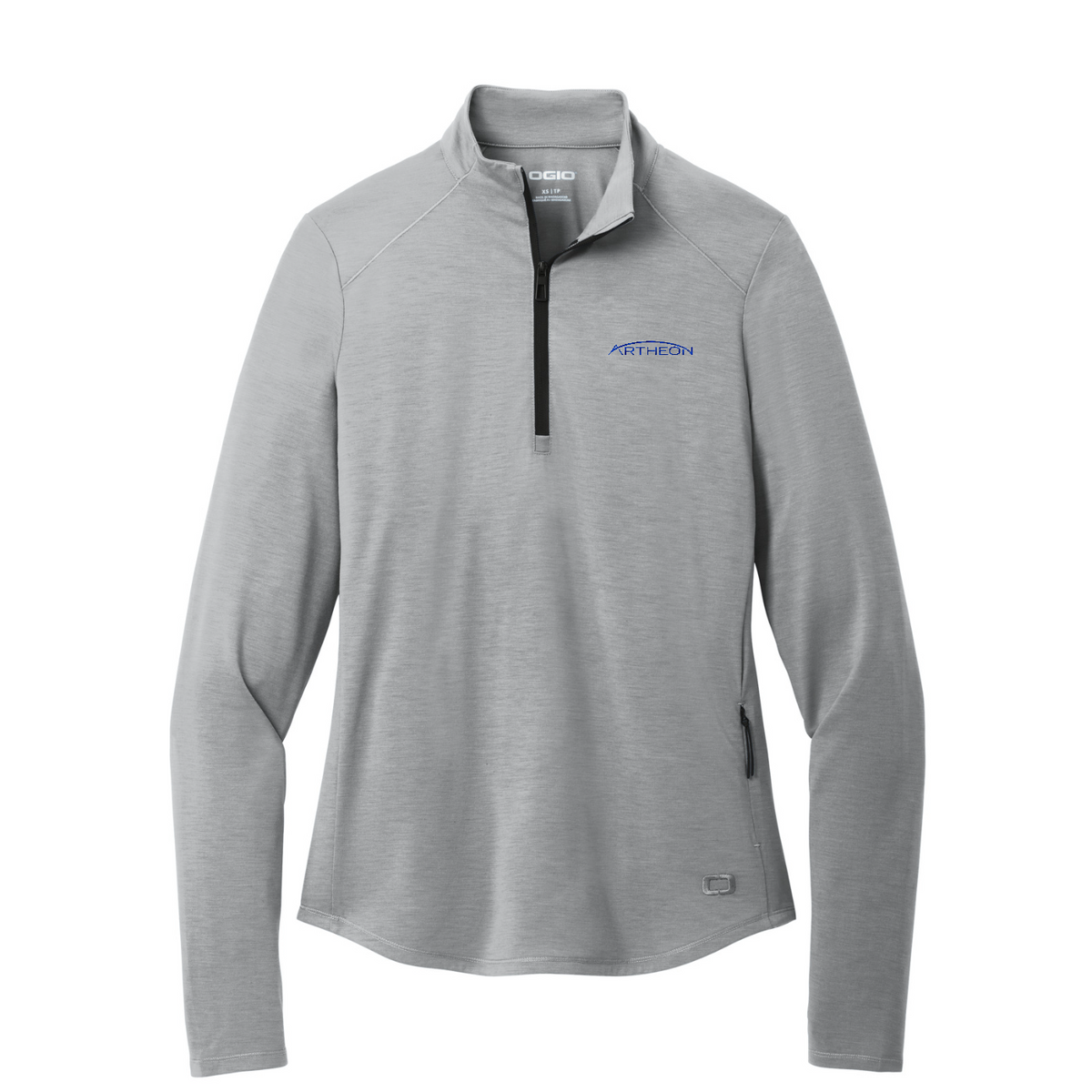 OGIO Women's Motion 1/4-Zip — Greystone