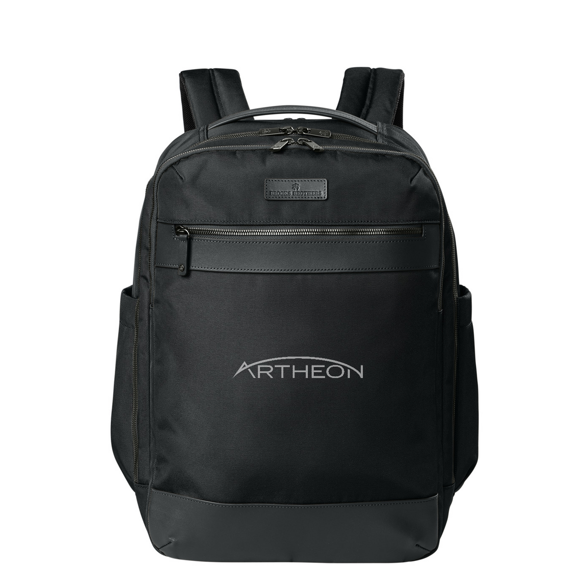 Brooks Brothers Oxford Backpack — Deep Black