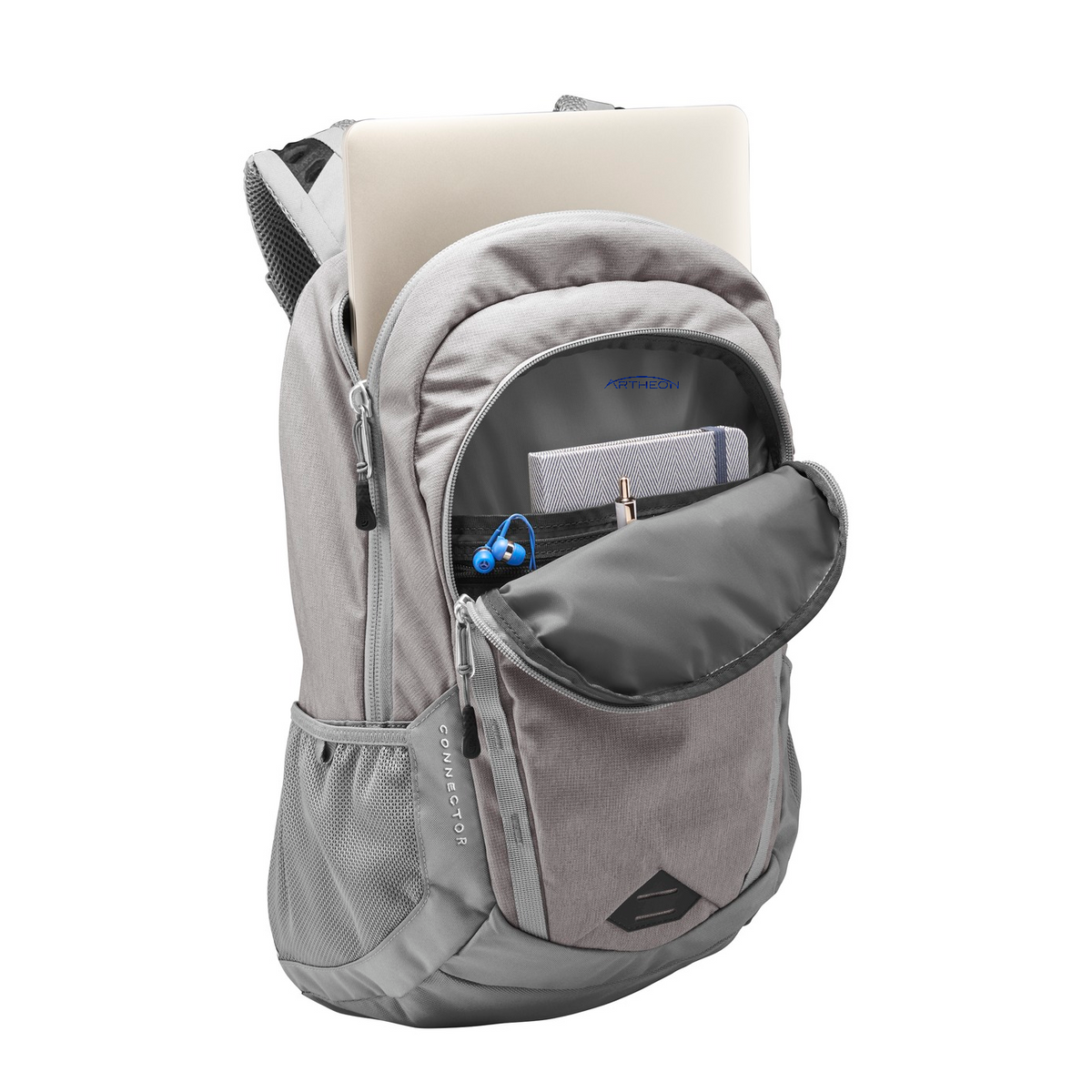 The North Face  Connector Backpack — Mid Grey Dark Heather/ Mid Grey