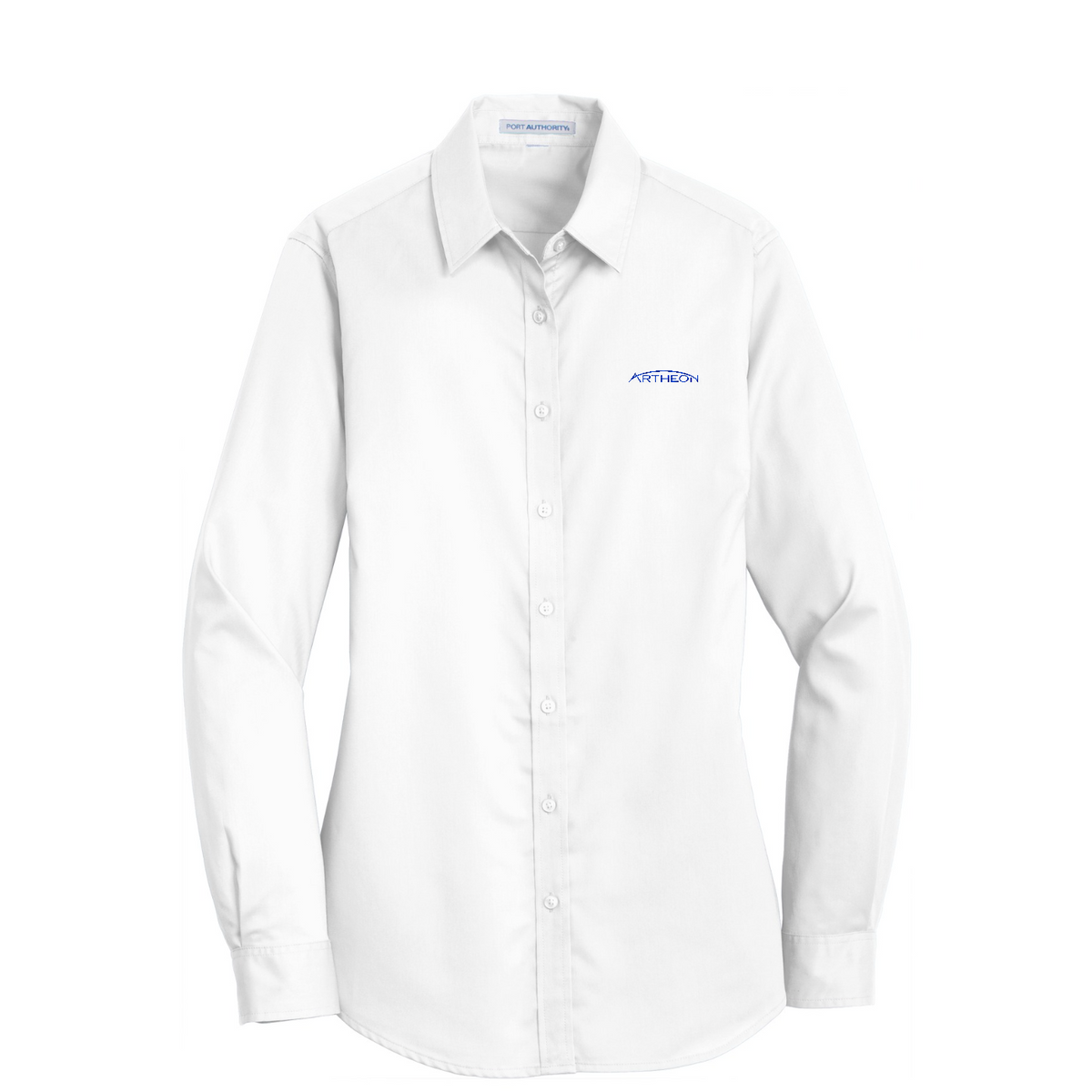 Port Authority Women's SuperPro Twill Shirt — White