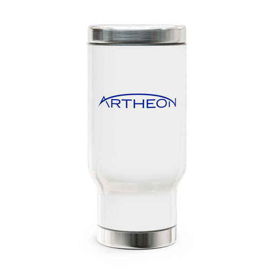 Stainless Steel Travel Mug with Handle, 14oz