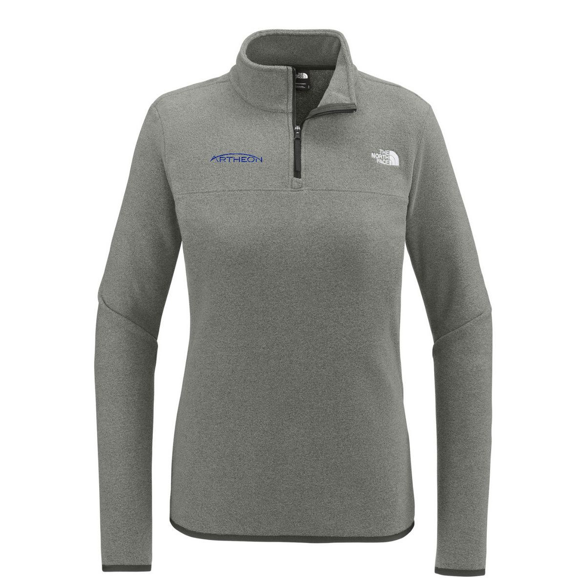 The North Face Women's Glacier 1/4-Zip Fleece — TNF Medium Grey Heather