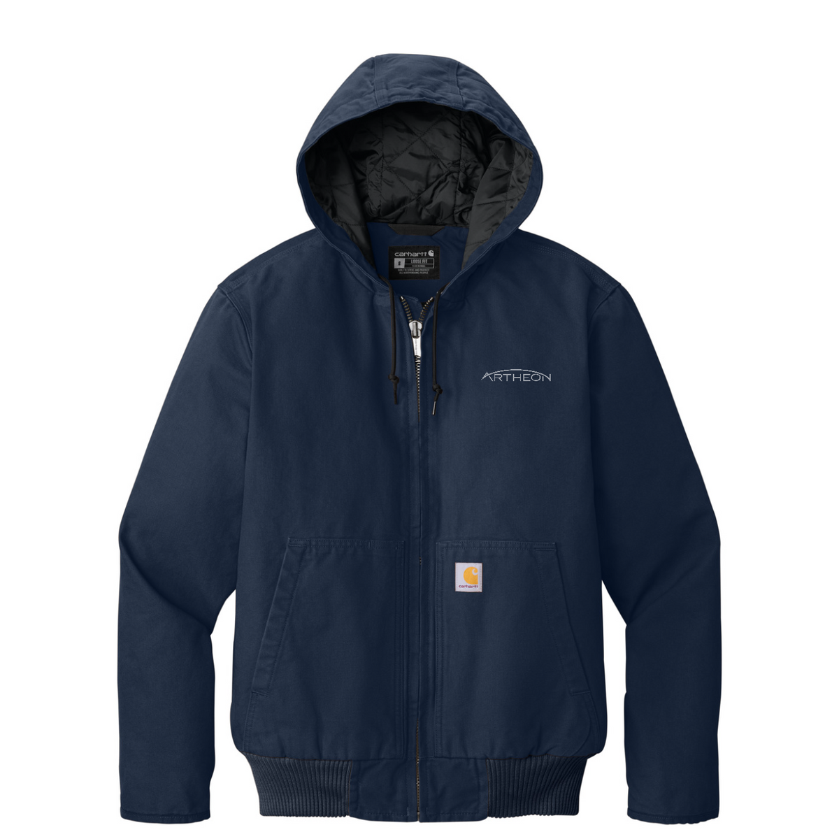 Carhartt Washed Duck Active Jac — Navy