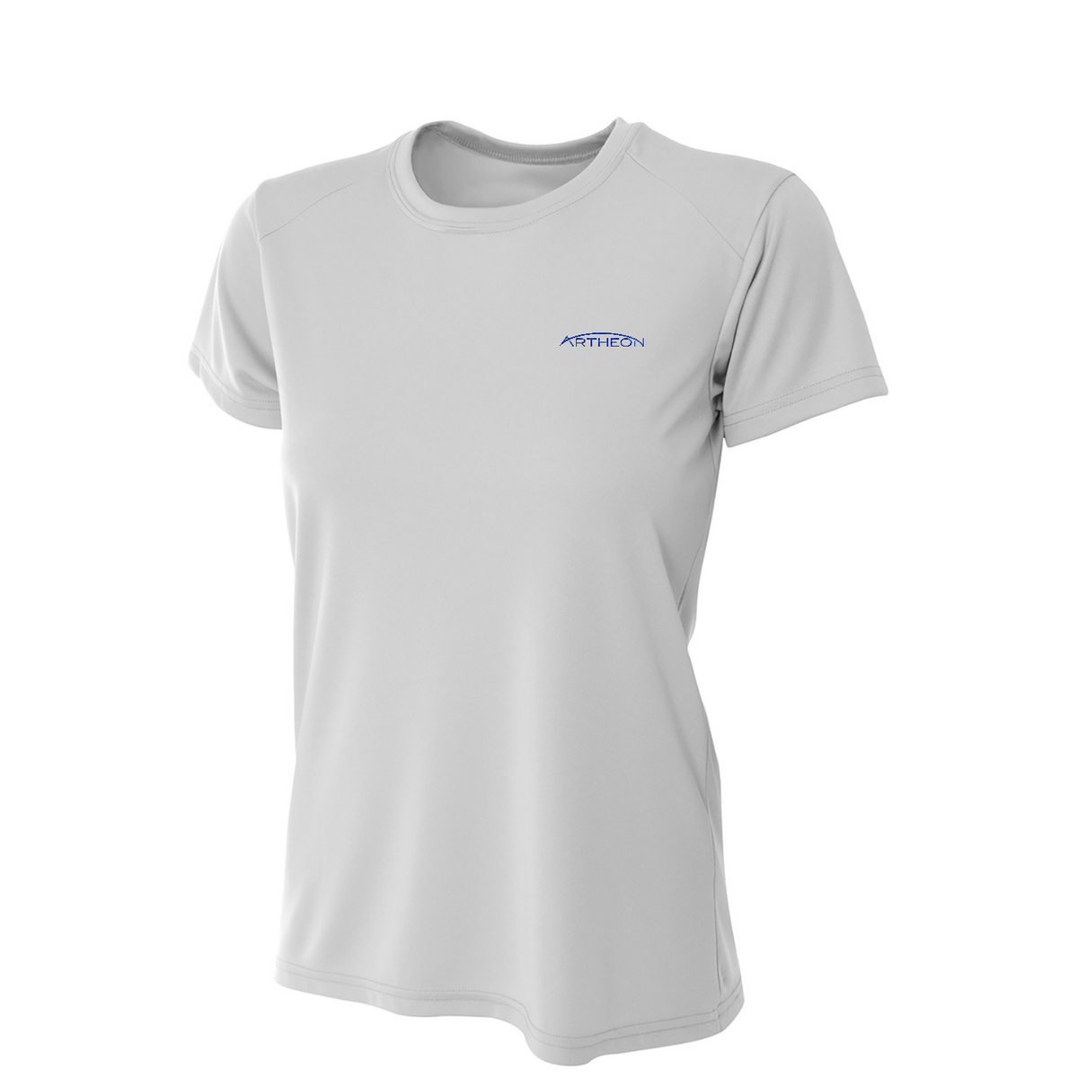 A4 Women's Cooling Performance Short Sleeve Tee — Silver