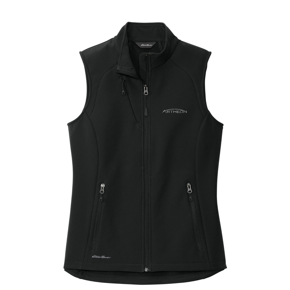 Eddie Bauer Women's Stretch Soft Shell Vest — Deep Black