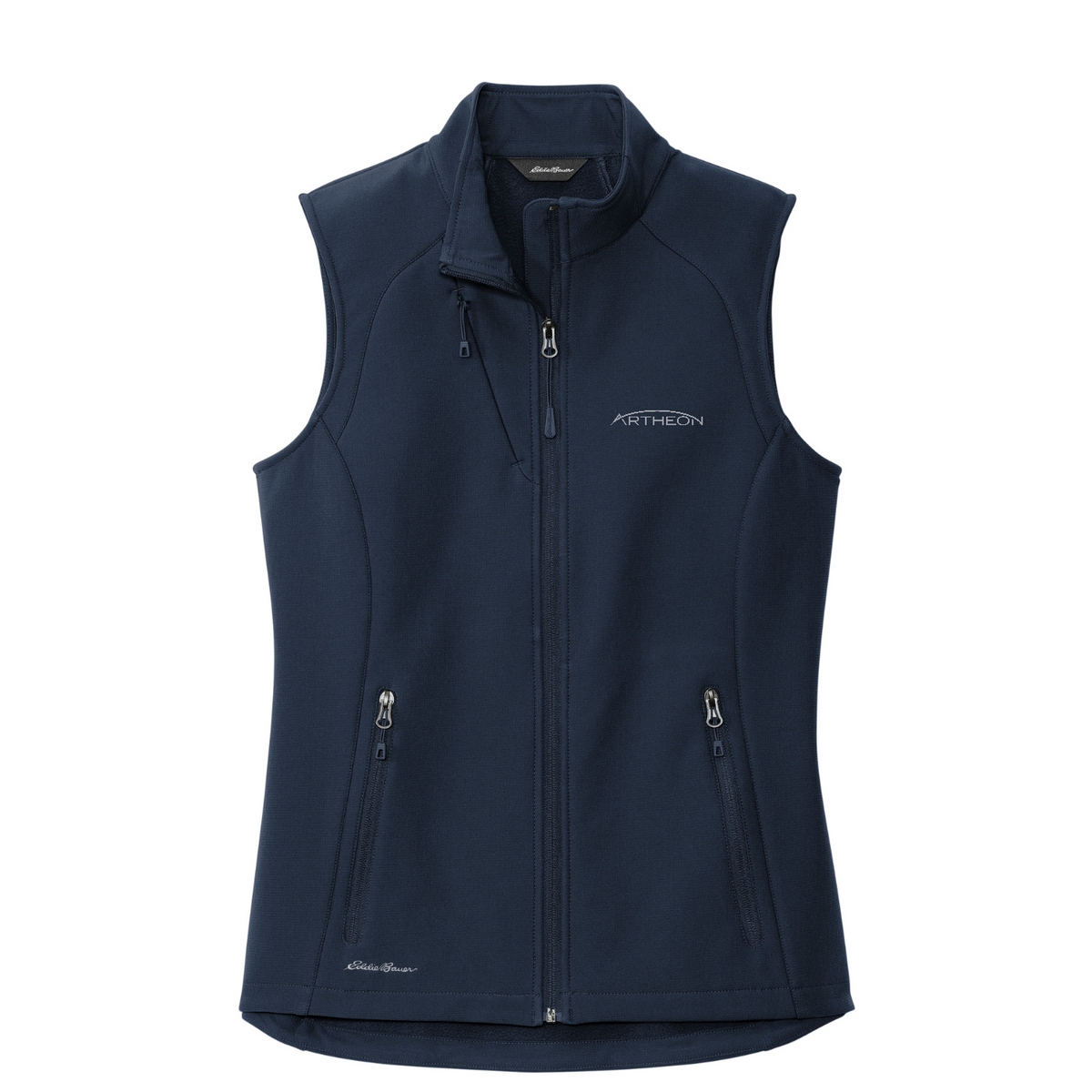 Eddie Bauer Women's Stretch Soft Shell Vest — River Blue Navy