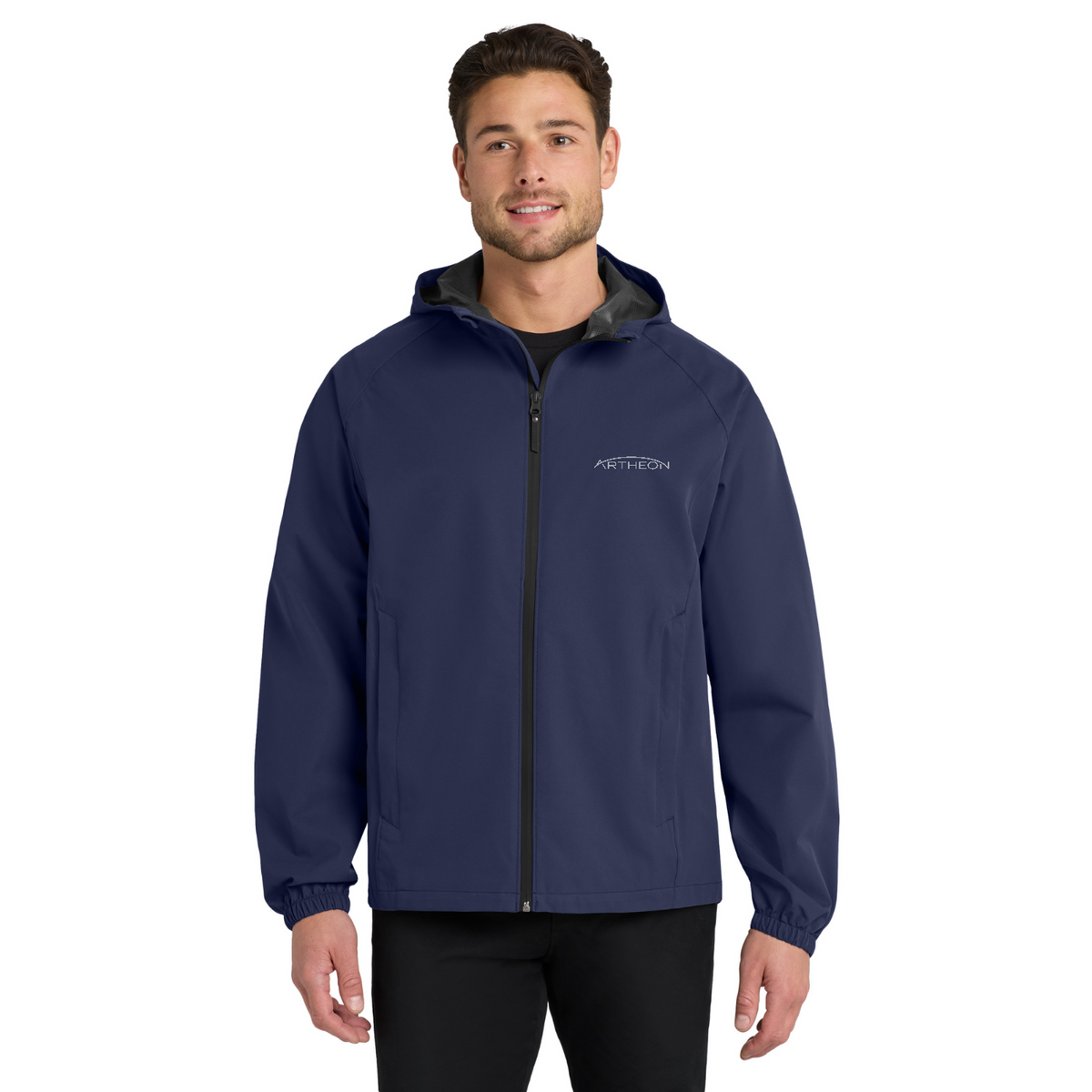 Port Authority  Essential Rain Jacket — model